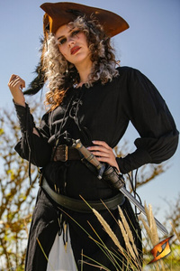 Blocking Dagger 55 cm - Steel/Light wood