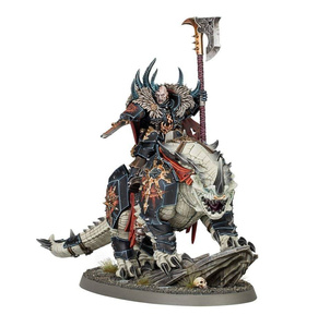 Age of Sigmar: Slaves to Darkness Chaos Lord on Karkadrak