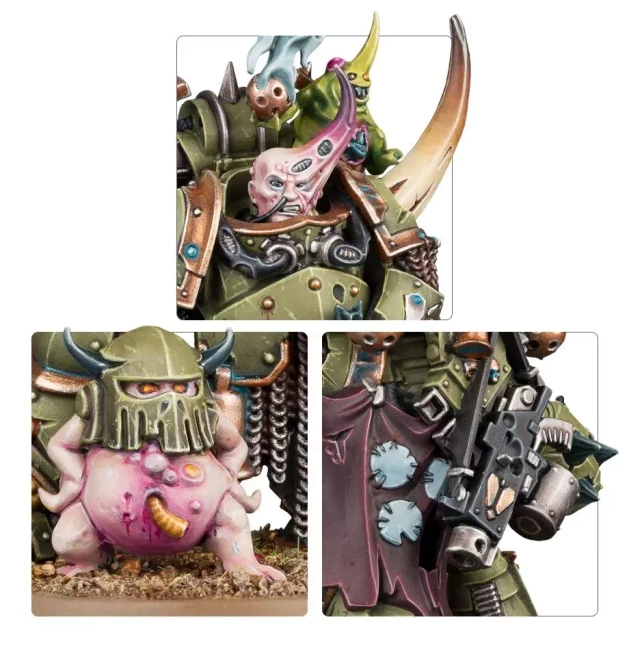Warhammer 40000: Death Guard Plague Marine Champion
