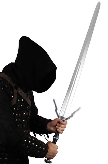 Geralt's Silver Sword - Wolf - wiedźmiński srebrny miecz Szkoły Wilka