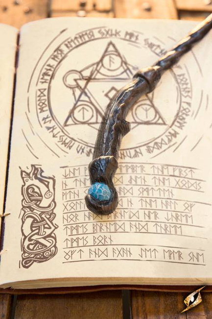 Druid Wand - Dark Brown