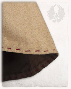 Halaif Hood Wool Sand/Brown 2nd Edition - wełniany kaptur