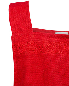 Alva Apron Dress Red - suknia fartuchowa