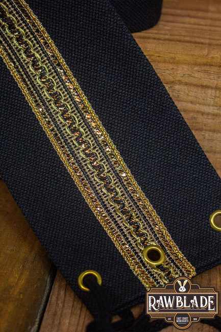 Jeanne fabric belt - Black