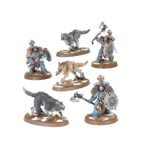 Warhammer 40000: Space Wolves Wolf Guard Headtakers