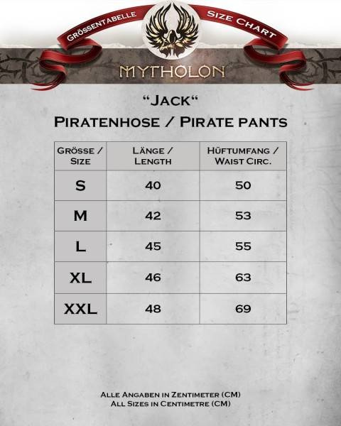 Jack Pirate Pants - płócienne spodnie