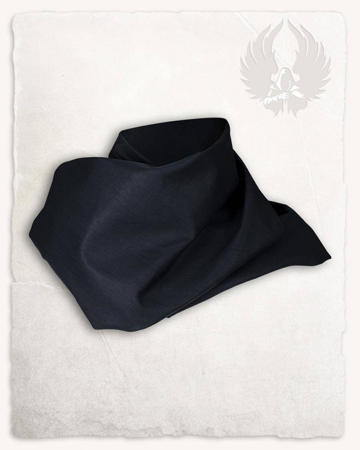 Emil Scarf Black - szal, duża chusta