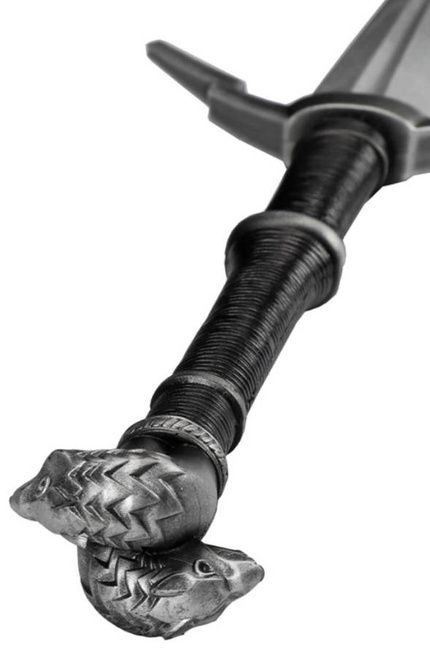 Geralt's Silver Sword - Wolf - wiedźmiński srebrny miecz Szkoły Wilka