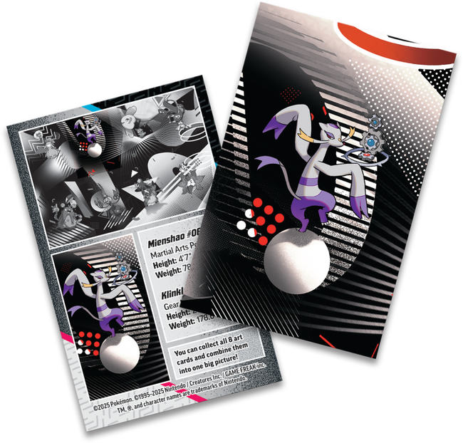 Unova Mini Tin 10,5 -Mienshao i Klinklang Pokemon TCG