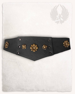 Elina Ladies Belt Black - skórzany damski pas