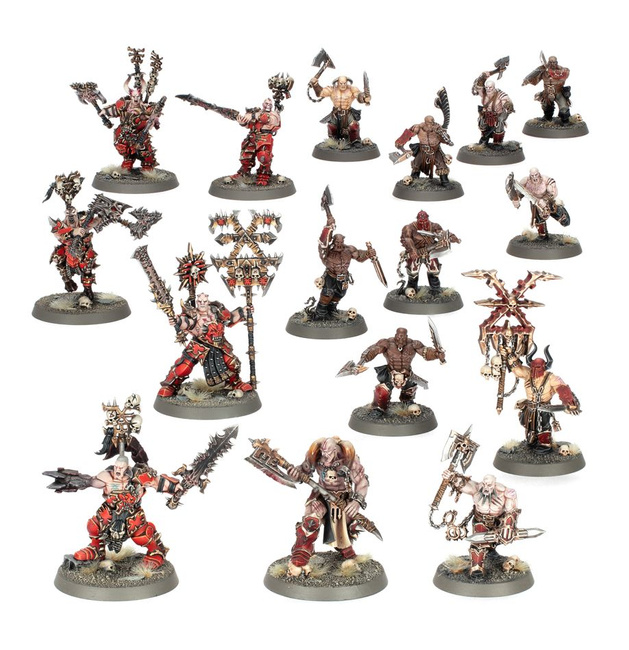 Age of Sigmar: Regiment of Renown Blades of Khorne The Red Revelation [16 modeli]
