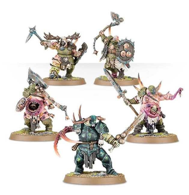 Age of Sigmar: Maggotkin of Nurgle Putrid Blightkings