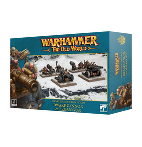 Warhammer: The Old World Dwarfen Mountain Holds Dwarf Cannon And Organ Gun