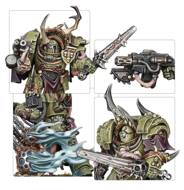 Warhammer 40000: Death Guard Blightlord Terminators