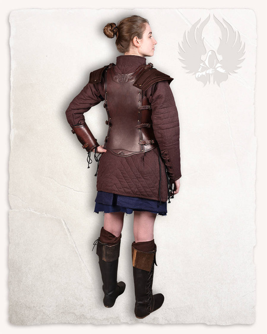 Artemis Spaulders - Red