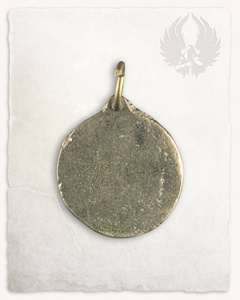 Yrsa Pendant with Runes - Gold