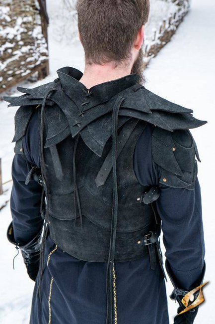 Shadow Shoulder Set Suede - Black