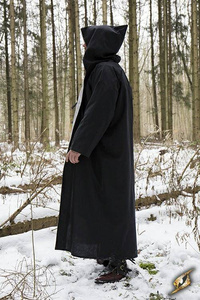 Magician Robe - Black/Silver