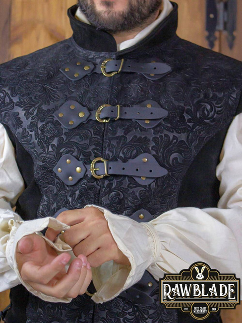 Yalon Long Jerkin Deluxe - Black