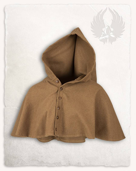 Notker Hood Wool - Sand - kaptur średniowieczny