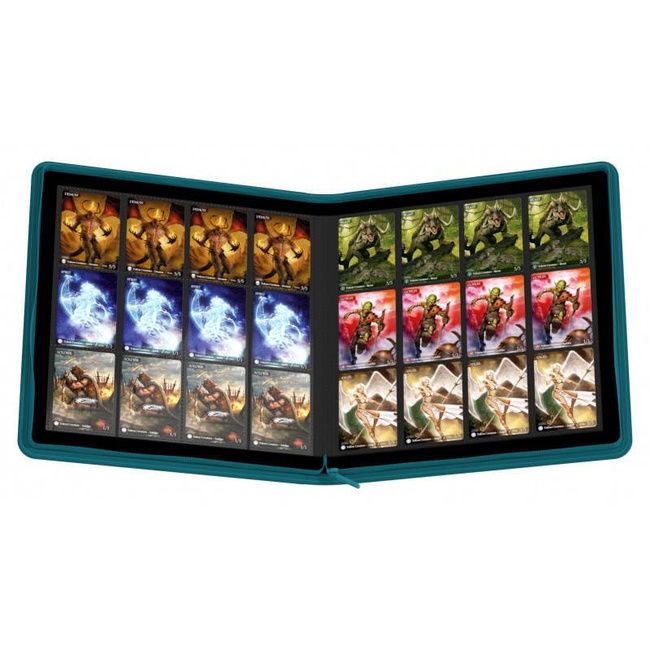 UG 24-Pocket QuadRow ZipFolio XenoSkin Petrol Blue