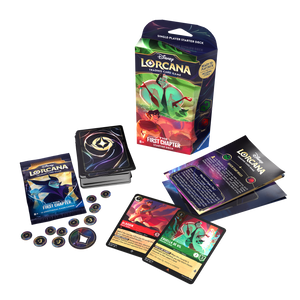 Disney Lorcana: The First Chapter Starter Deck Emerald and Ruby