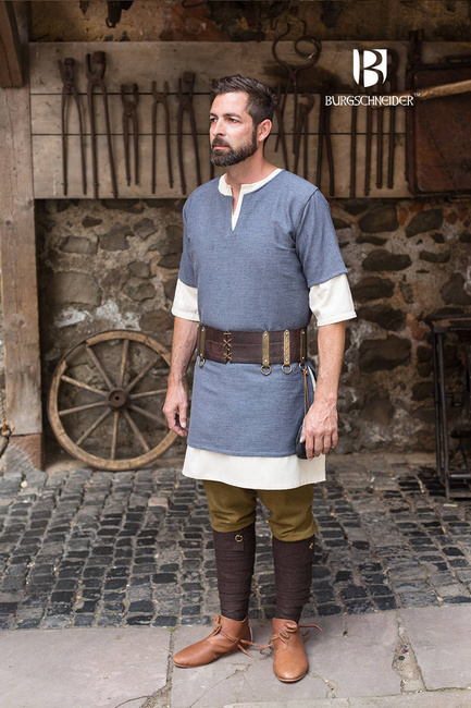 Short Sleeve Tunic Aegir - Grey