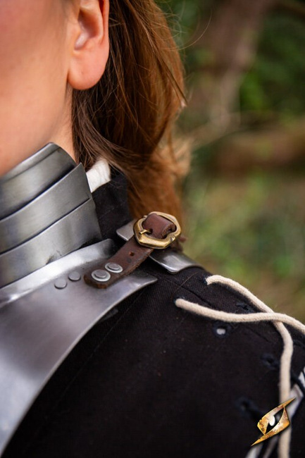 Landsknecht Gorget - Steel - obojczyk landsknechta