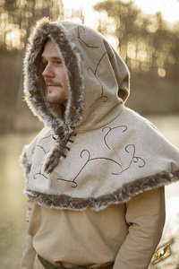 Hood - Fur - Desert Beige