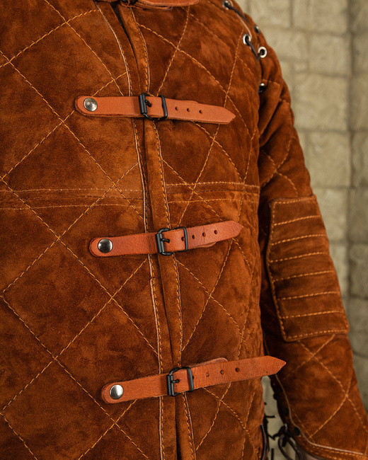 Arthur Gambeson Set Suede Light Brown