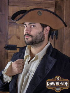 Three Doublons Tricorne - Light Brown