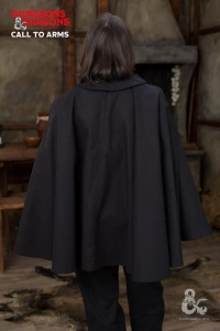 Dungeons & Dragons - Bard Cape - Black - peleryna