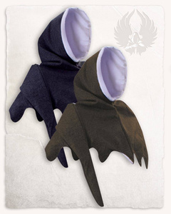 Luka Hood Wool Brown - kaptur średniowieczny