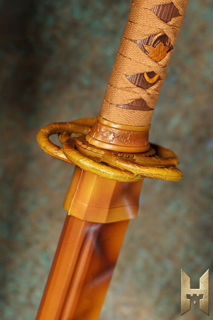 Ryūgan the Katana Citrine - 100 cm