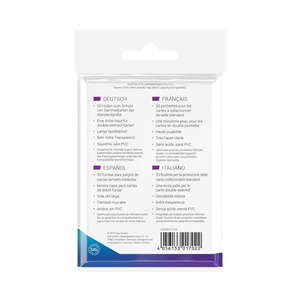 UG Supreme UX 3rd Skin Sleeves Standard Size Transparent (50)