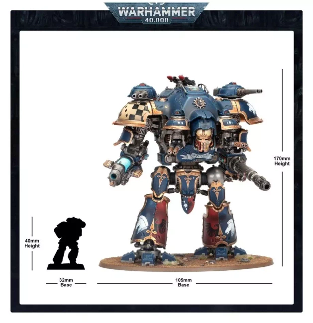 Warhammer 40000: Imperial Knights Dominus Valiant / Castellan