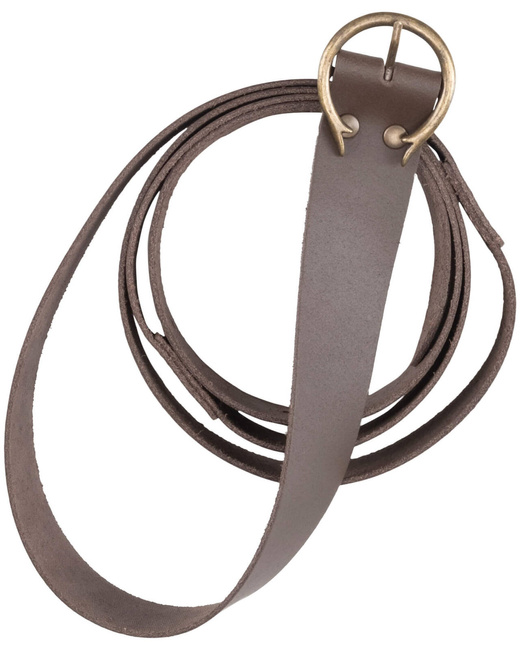 Guerrero belt bag with belt - Brown - skórzana kaletka + pasek