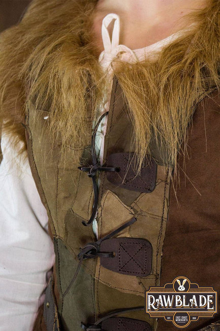 Falcon Woman Leather Jerkin