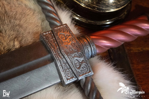 Knight sword 87cm - Blue