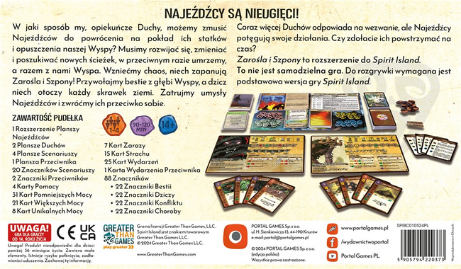 Spirit Island: Zarośla i szpony