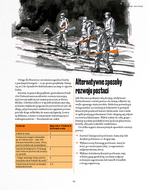 RPG "Łowca: Porachunek" Podręcznik główny