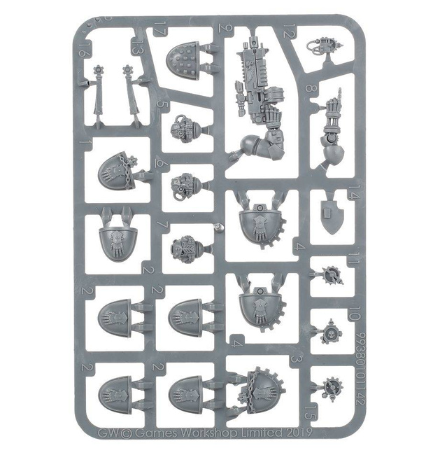 Warhammer 40000: Iron Hands Primaris Upgrades and Transfers