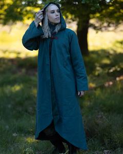 Faelyn coat Canvas - Green - bawełniany płaszcz