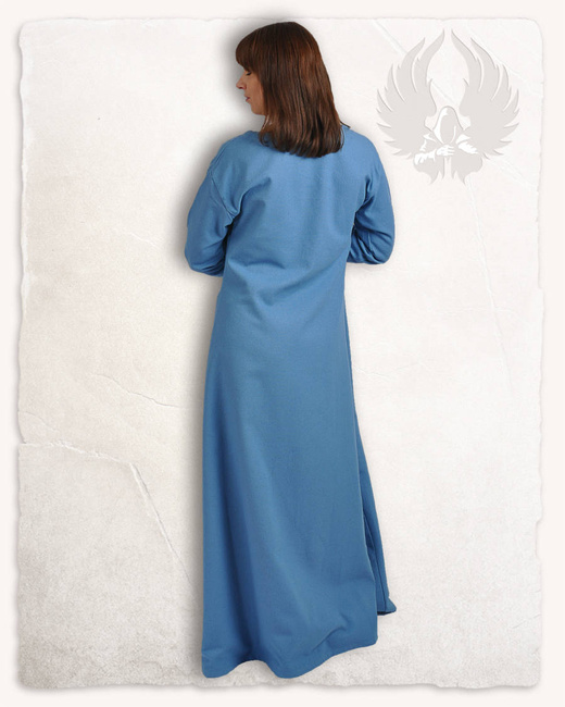 Lenora Ladies Tunic Premium Canvas Light Blue - płócienna szata