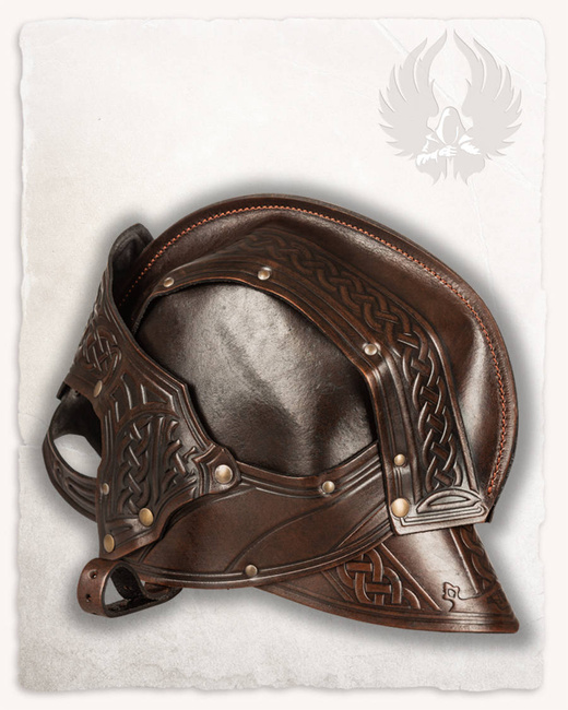 Mantikor Lederhelm Braun