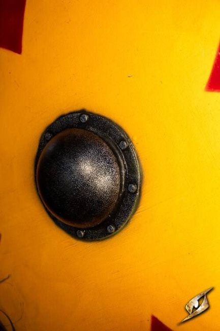 GastiR Shield - Yellow/Red - 75 cm