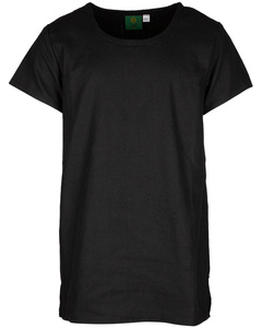 Basic Tunic Canvas - Black - bawełniana tunika