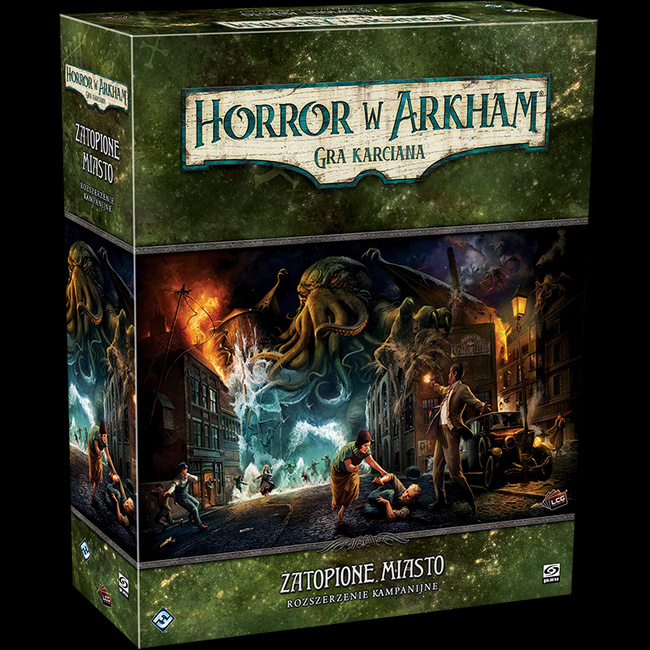 Horror w Arkham LCG: Zatopione miasto - Rozszerzenie kampanijne 
