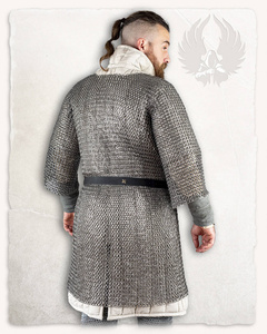 John Chain Mail Flat Ring - Blank