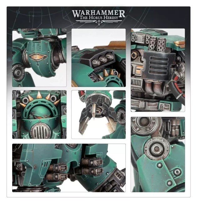 Warhammer The Horus Heresy: Leviathan Siege Dreadnought with Claw and Drill Weapons